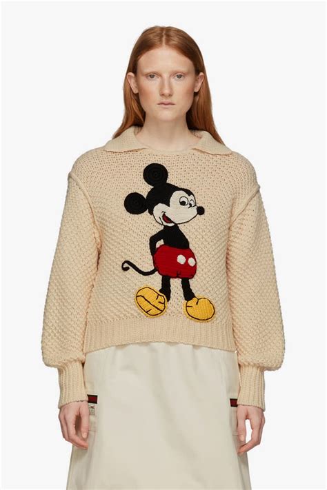 green gucci mickey mouse sweater|Mickey Mouse disney Gucci.